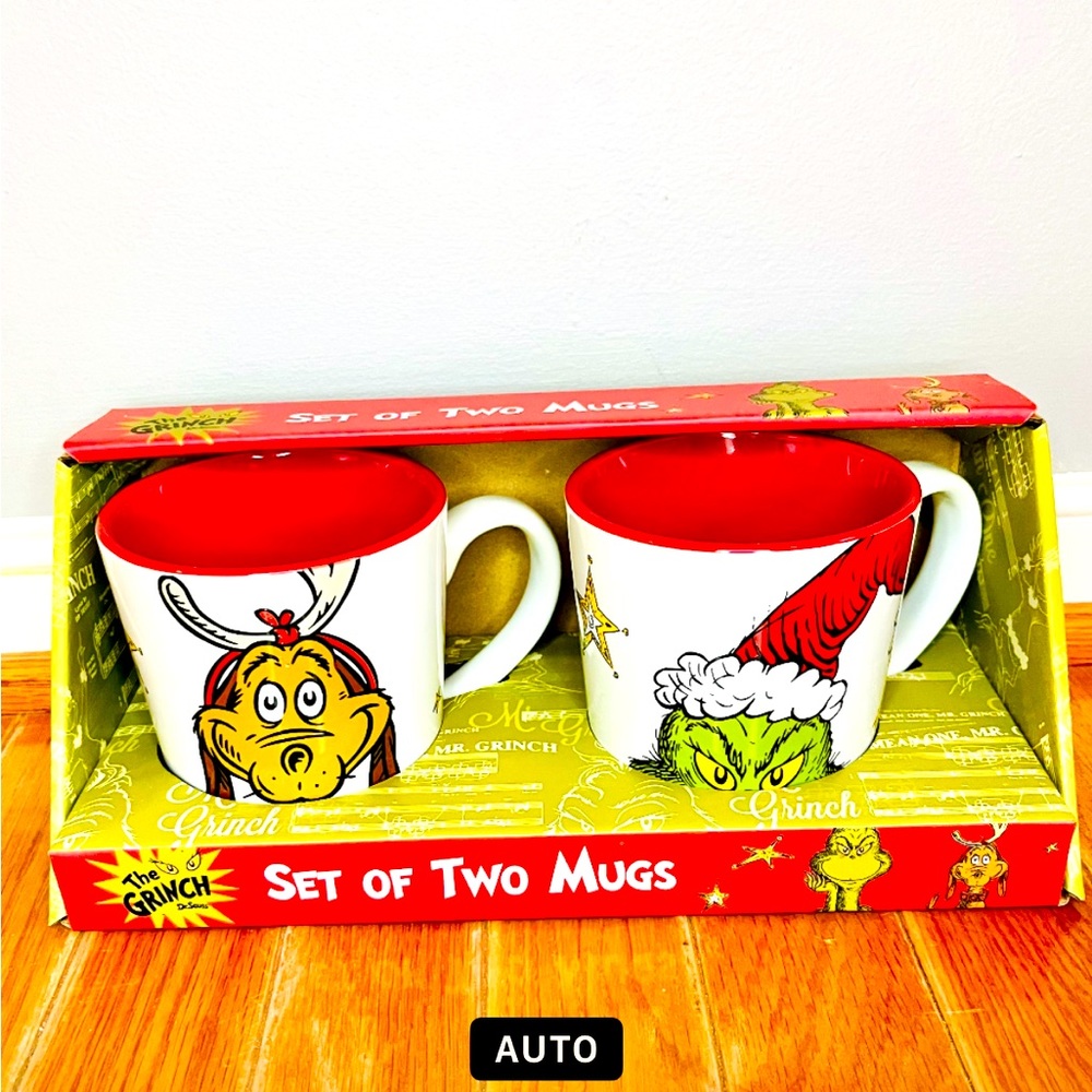 How the grinch stole christmas mug set